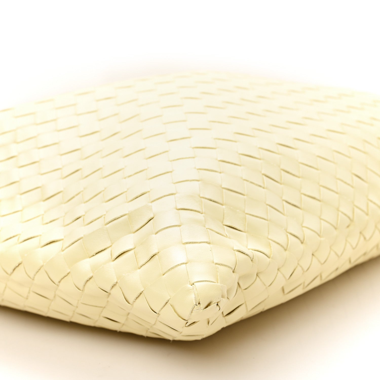 Bottega Veneta Calfskin Intrecciato Large Hop Camomile 9 of 10
