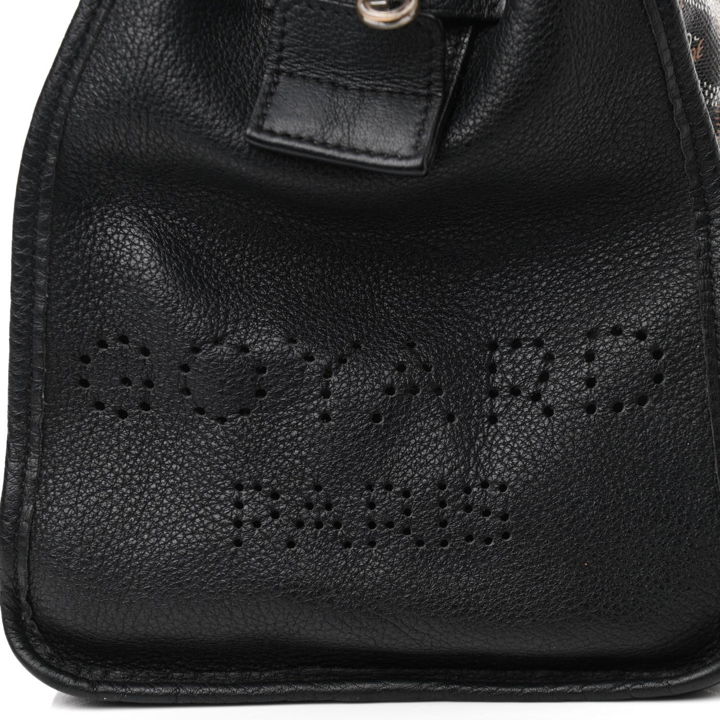 Goyardine Sac Hardy Pet Carrier PM Black