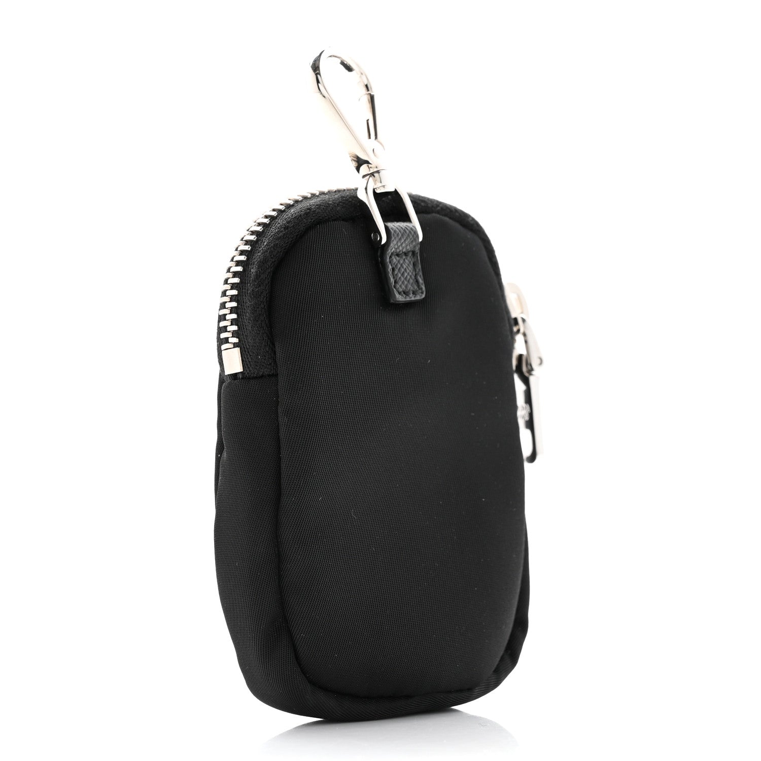 Prada Tessuto Nylon Mini Pouch Black Purse Black 4 of 7