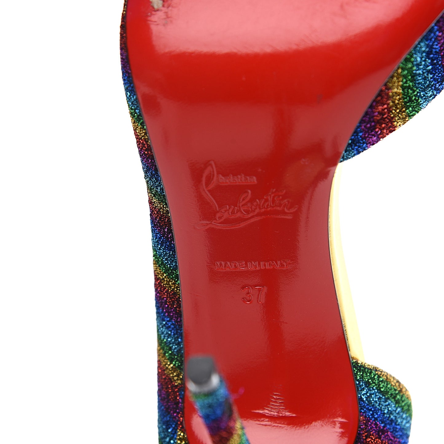 Lurex Arc En Ciel Iriza 100 Pumps 37 Multicolor Gold