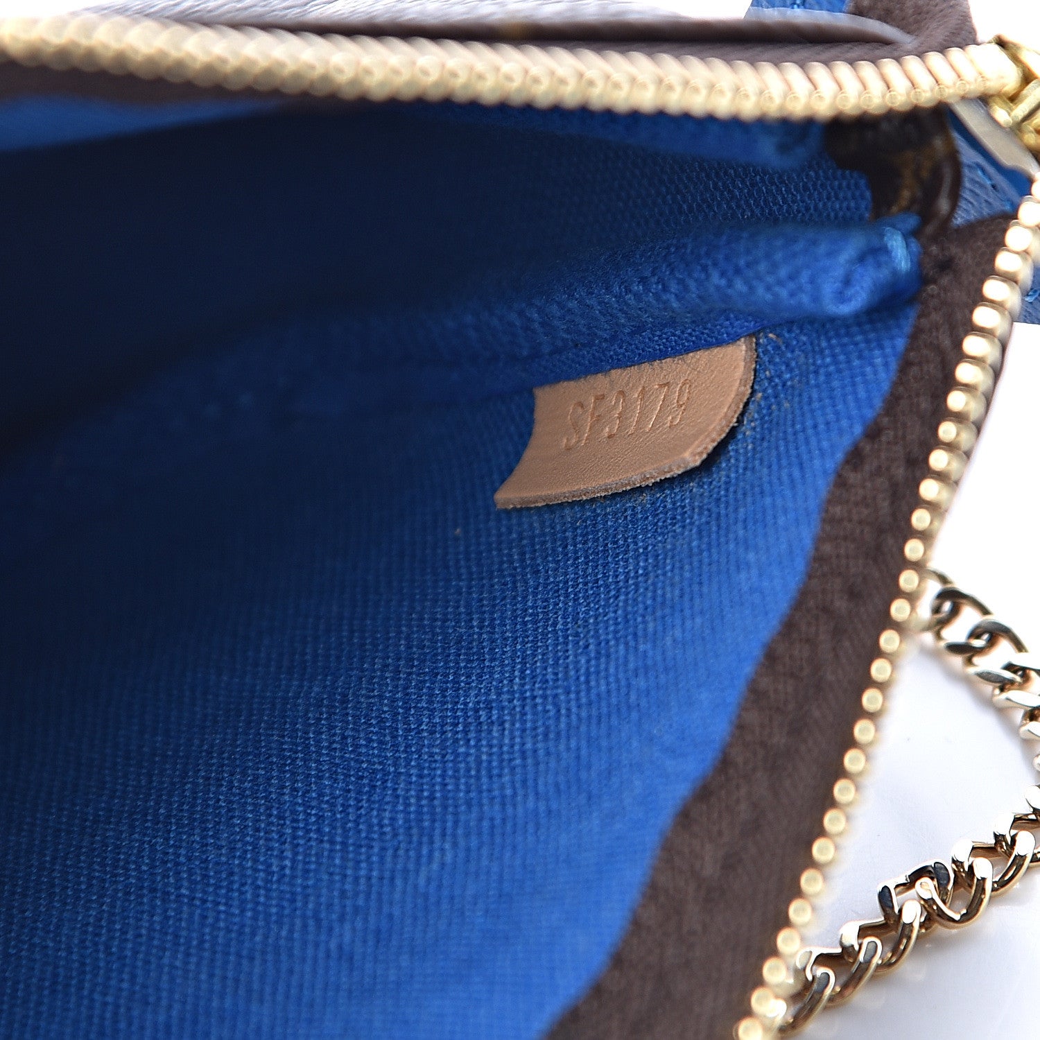 Louis Vuitton Monogram 2019 Christmas Animation Mini Venice Pochette Accessories Blue 7 of 7