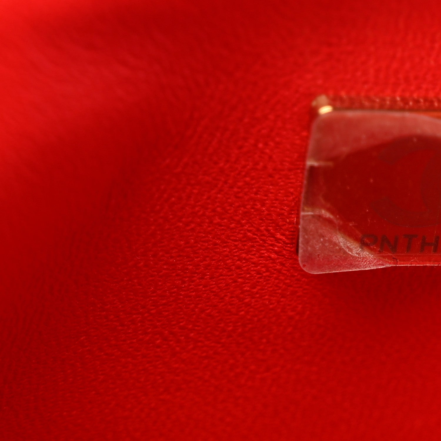 Chanel Lambskin Resin Crystal Square Quilted Monacoco Mini Flap Red 6 of 12