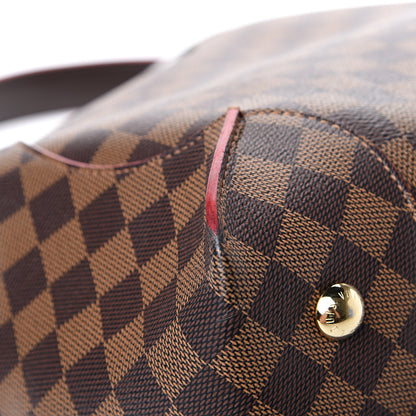 Louis Vuitton Damier Ebene Caissa Hobo Cherry 8 of 11