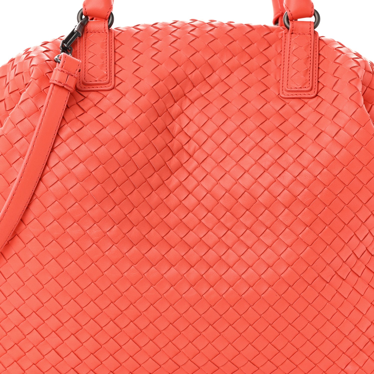 Bottega Veneta Nappa Intrecciato Maxi Convertible Tote Magma 8 of 11