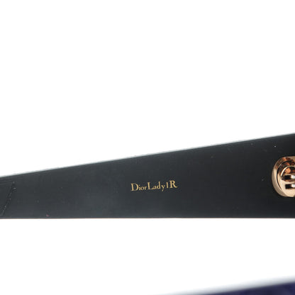 Christian Dior Lambskin Cannage Dior Lady 1R Sunglasses Havana Purple 4 of 7