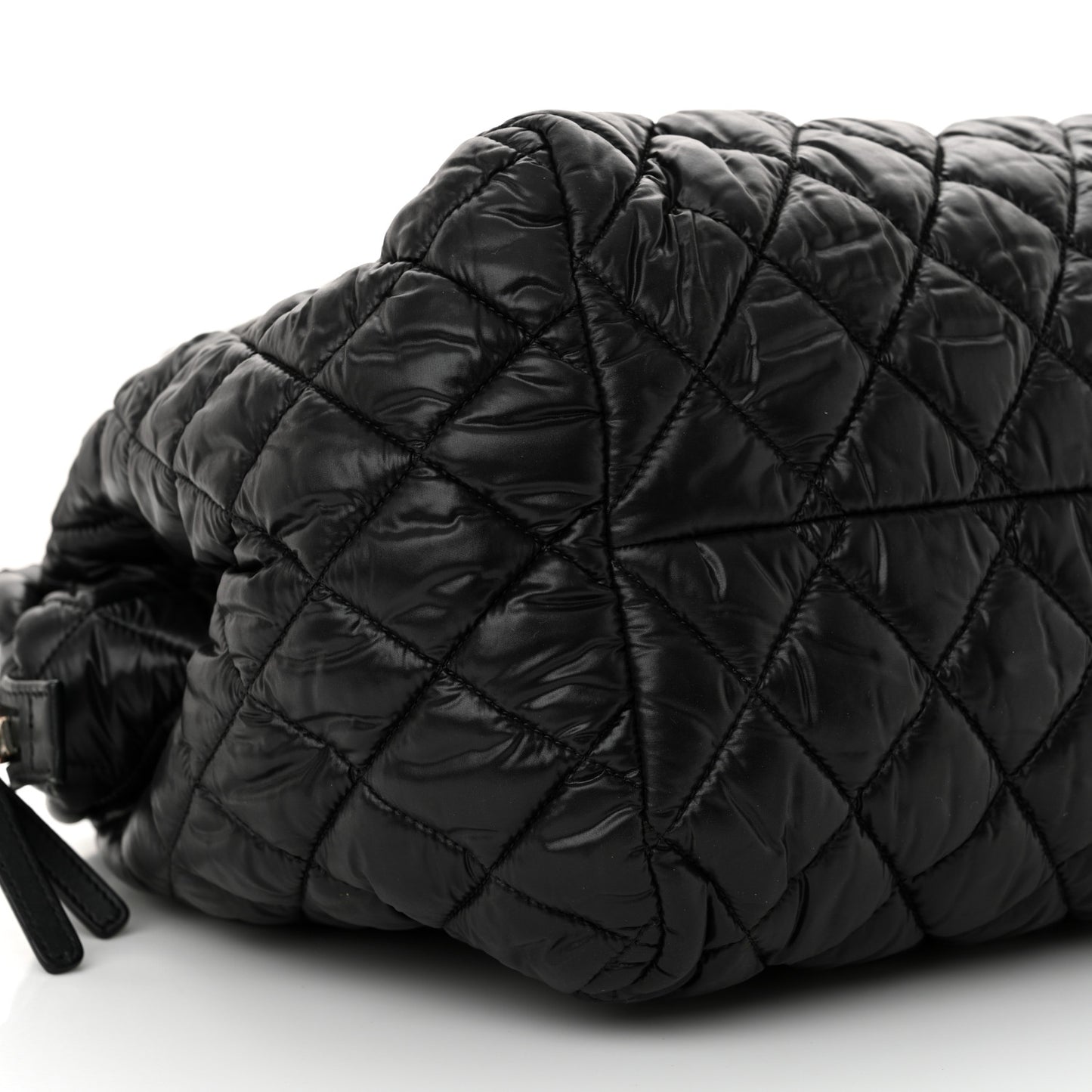 Nylon Coco Cocoon Bowler Black