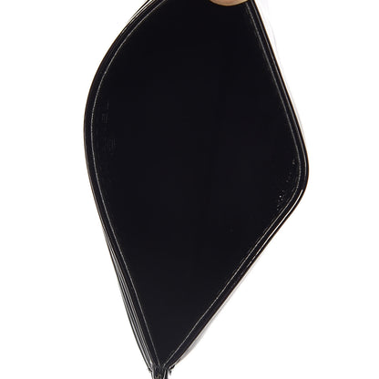Chanel Patent CC Card Holder Black 5 of 9