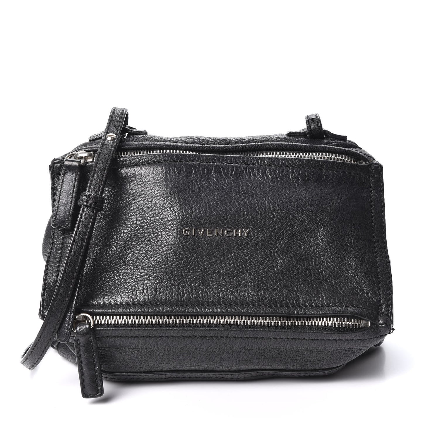 Sugar Goatskin Mini Pandora Black