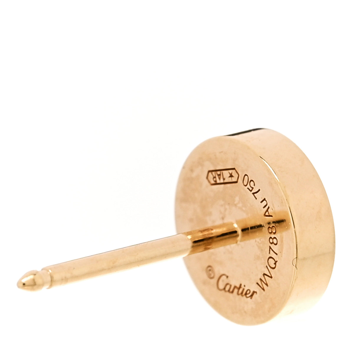 Cartier 18K Yellow Gold LOVE Earrings 4 of 5