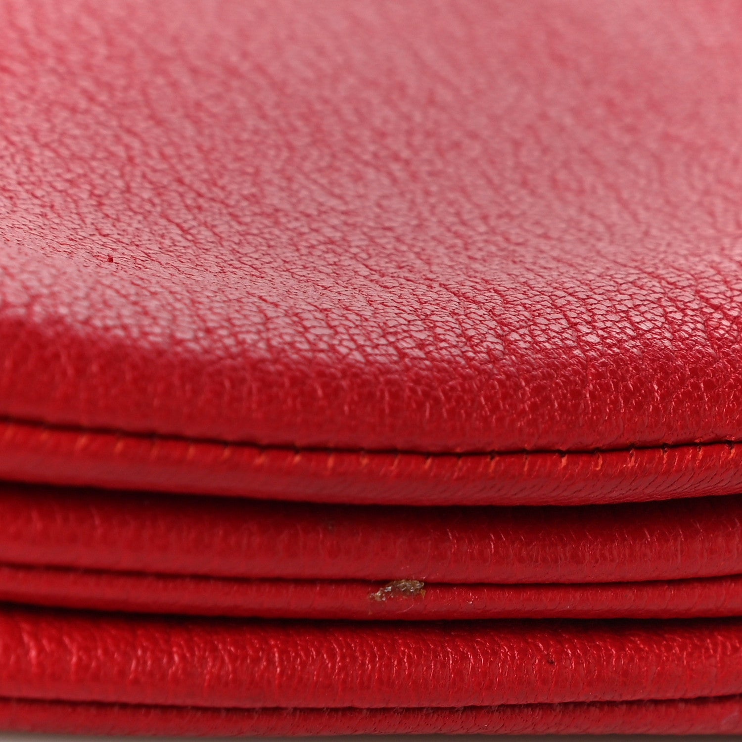 Celine Goatskin Large Trio Crossbody Bag Scarlet 14 of 18