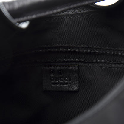 Gucci Nylon Monogram Small Hobo Black 6 of 11