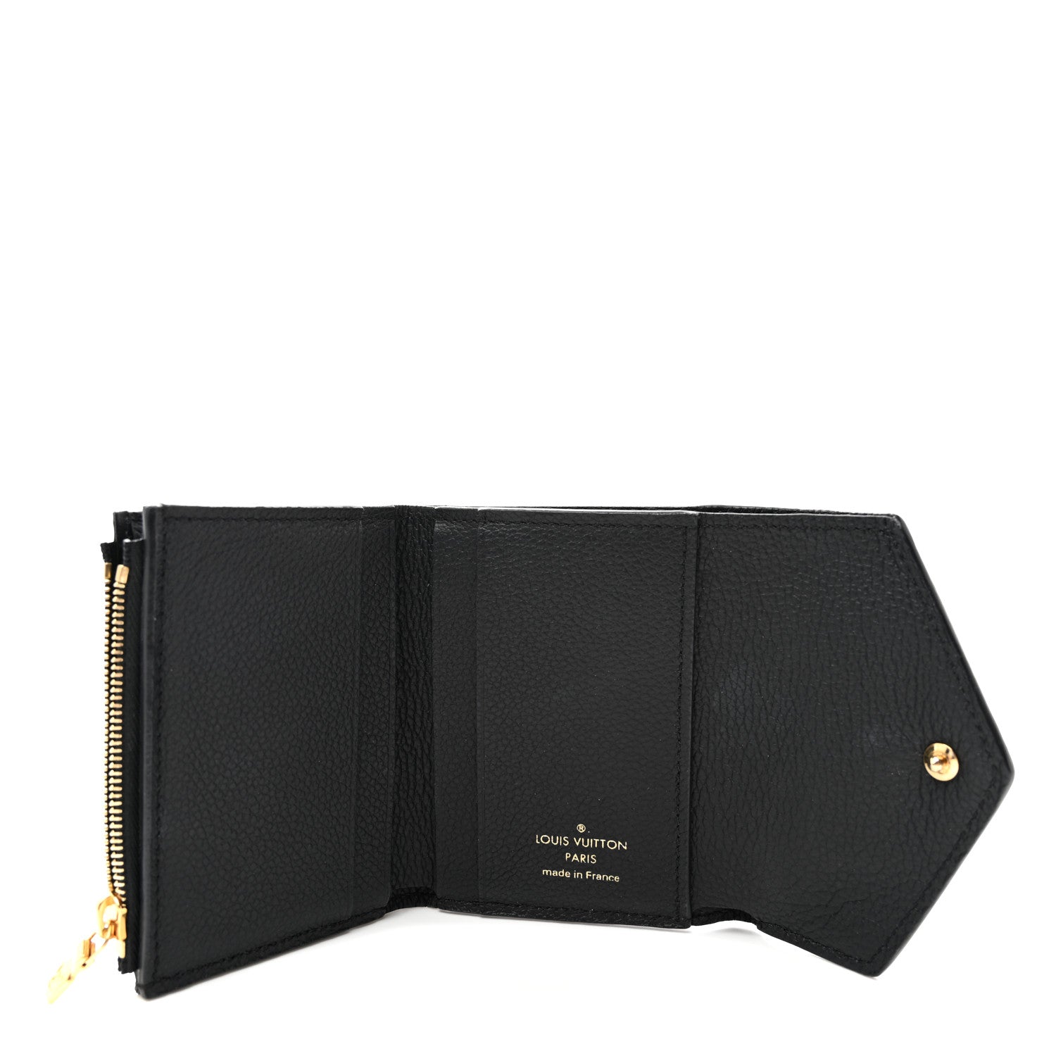 Louis Vuitton Empreinte Zoe Wallet Black 5 of 9