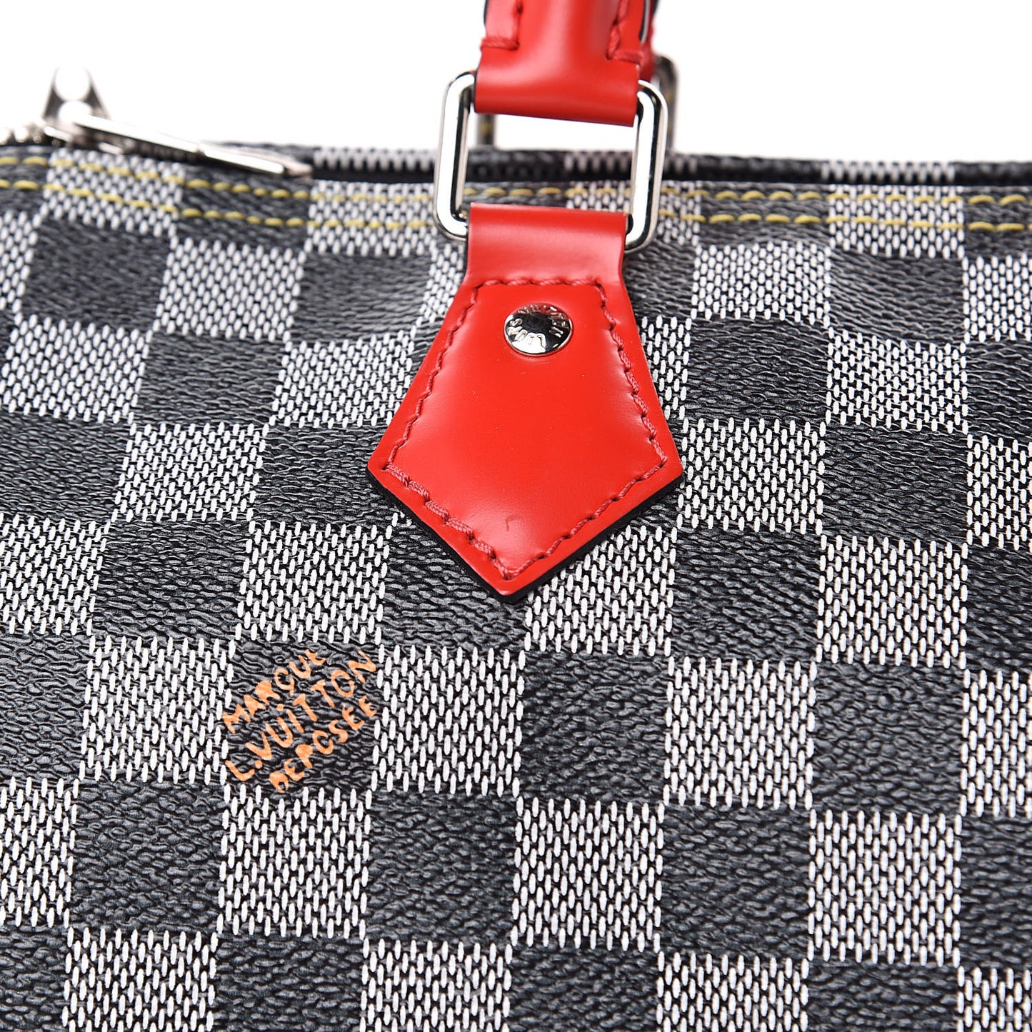 Damier Speedy Bandouliere 30 Black White