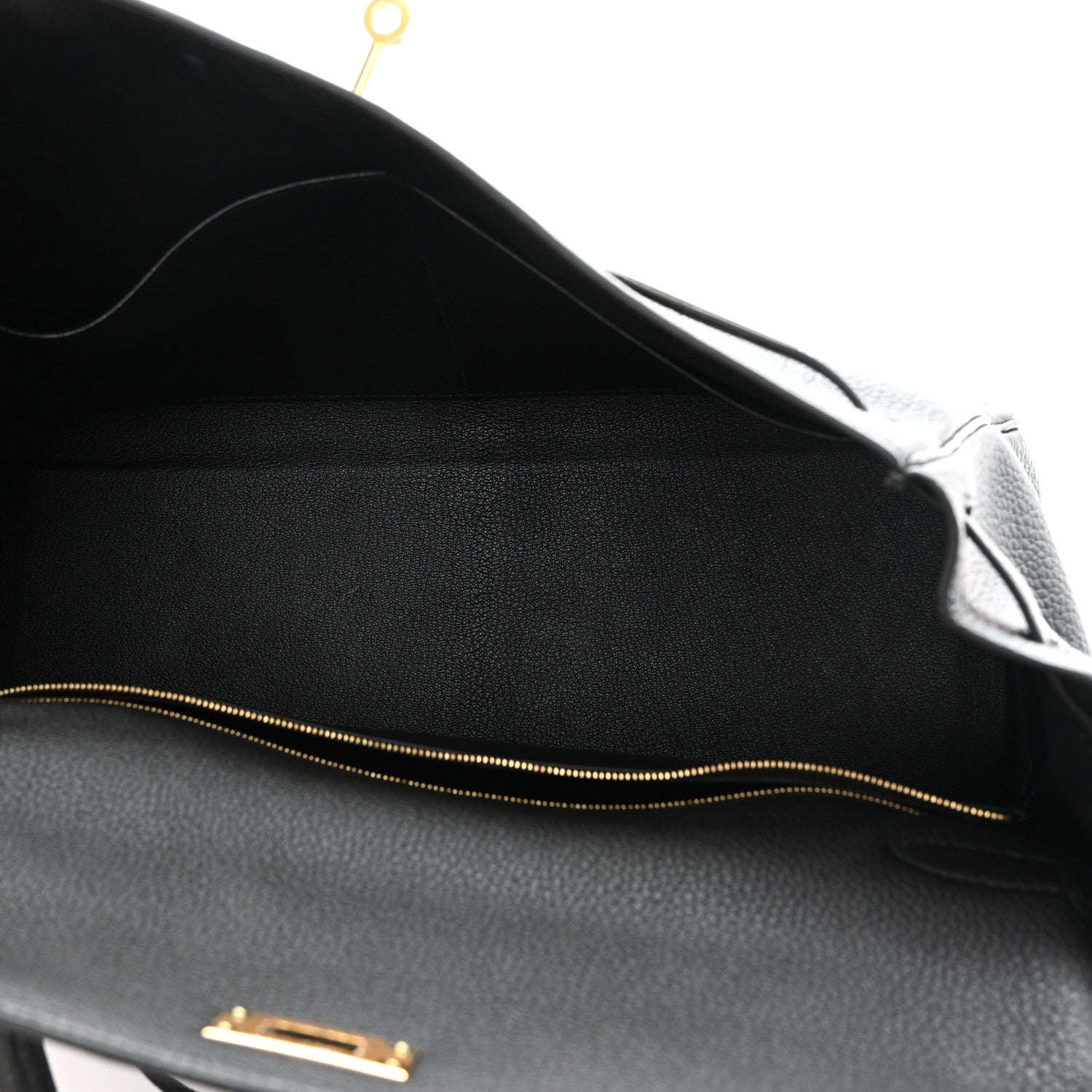 Hermes Taurillon Clemence Kelly Retourne 35 Black 5 of 10