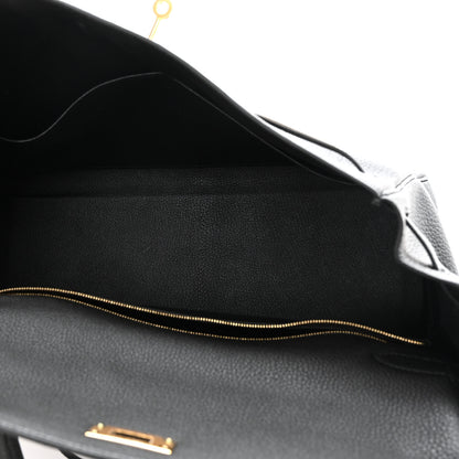 Hermes Taurillon Clemence Kelly Retourne 35 Black 5 of 10
