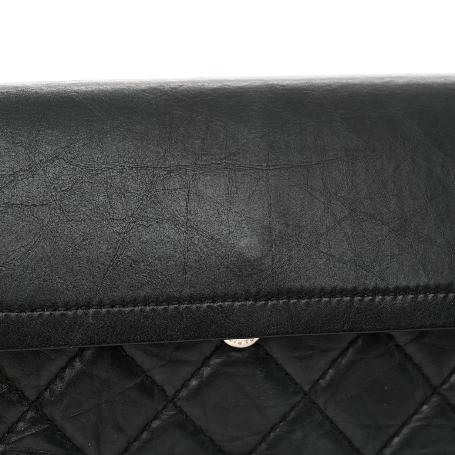 Chanel Aged Calfskin Quilted 2.55 Reissue 226 Flap Black 11 of 16