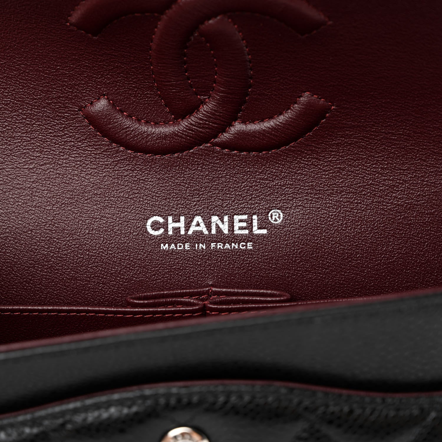Chanel Caviar Quilted Medium Double Flap Black 6 of 11