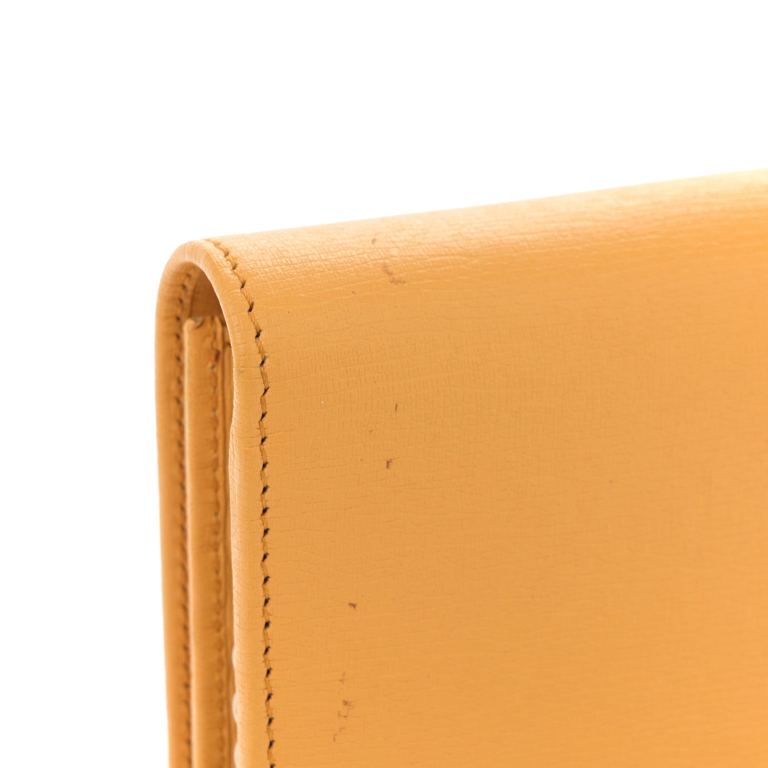 Gucci Textured Calfskin Medium Betty Chain Wallet Yellow 13 of 13