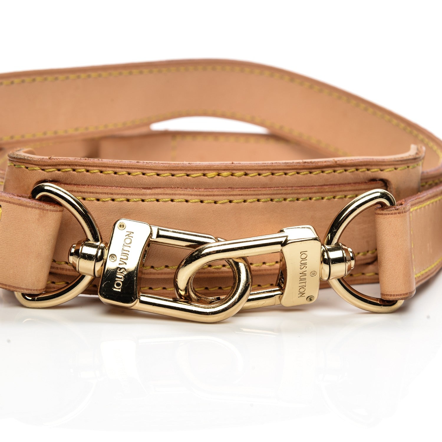 Louis Vuitton Vachetta Adjustable Retiro Shoulder Strap VVN 2 of 6