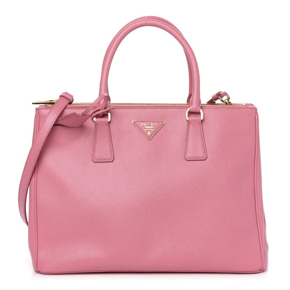 Prada Saffiano Medium Galleria Double Zip Tote Geranio 1 of 13