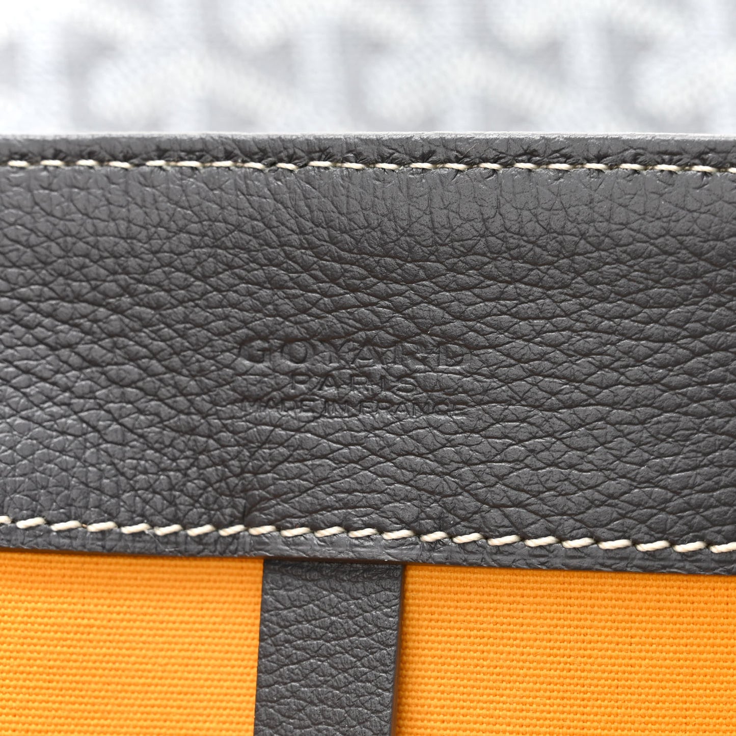 Goyardine Voltaire III Tote Grey