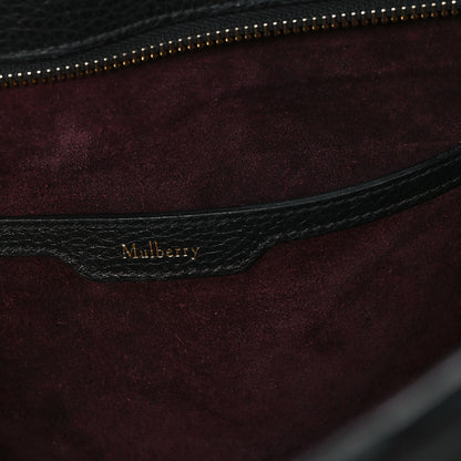 Mulberry Classic Grain Bayswater Zip Tote Black 6 of 11