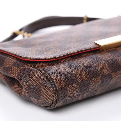 Louis Vuitton Damier Ebene Favorite MM 7 of 10