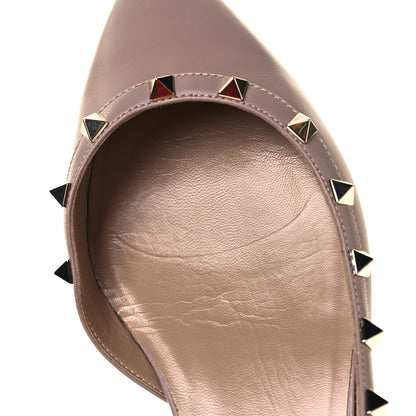 Valentino Garavani Nappa Rockstud Slingback Flats 41 Poudre 8 of 9