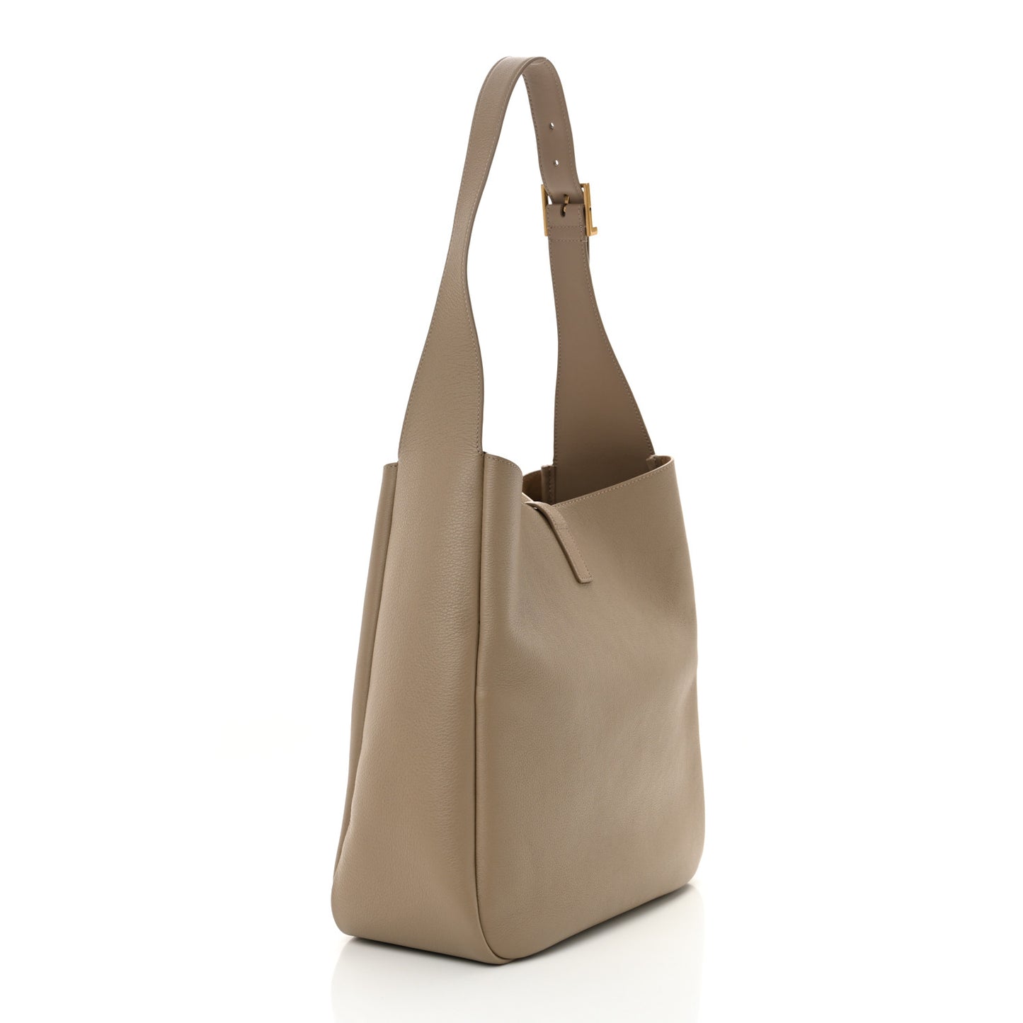 Supple Calfskin Large Le 5 A 7 Soft Hobo Dusty Grey