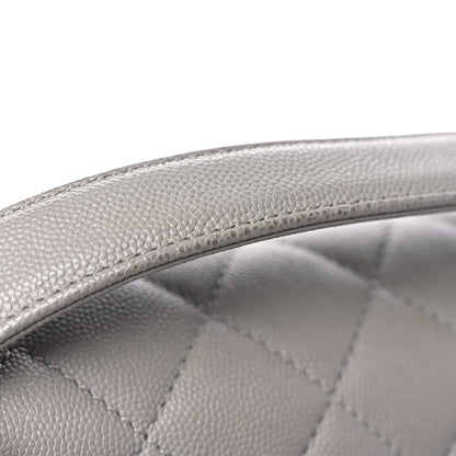 Chanel Caviar Quilted Large Business Affinity Flap Grey 20 of 23