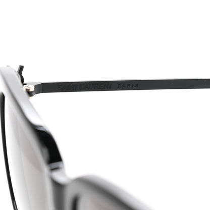 Saint Laurent Square Acetate Metal SLM48S Sunglasses Black 5 of 8