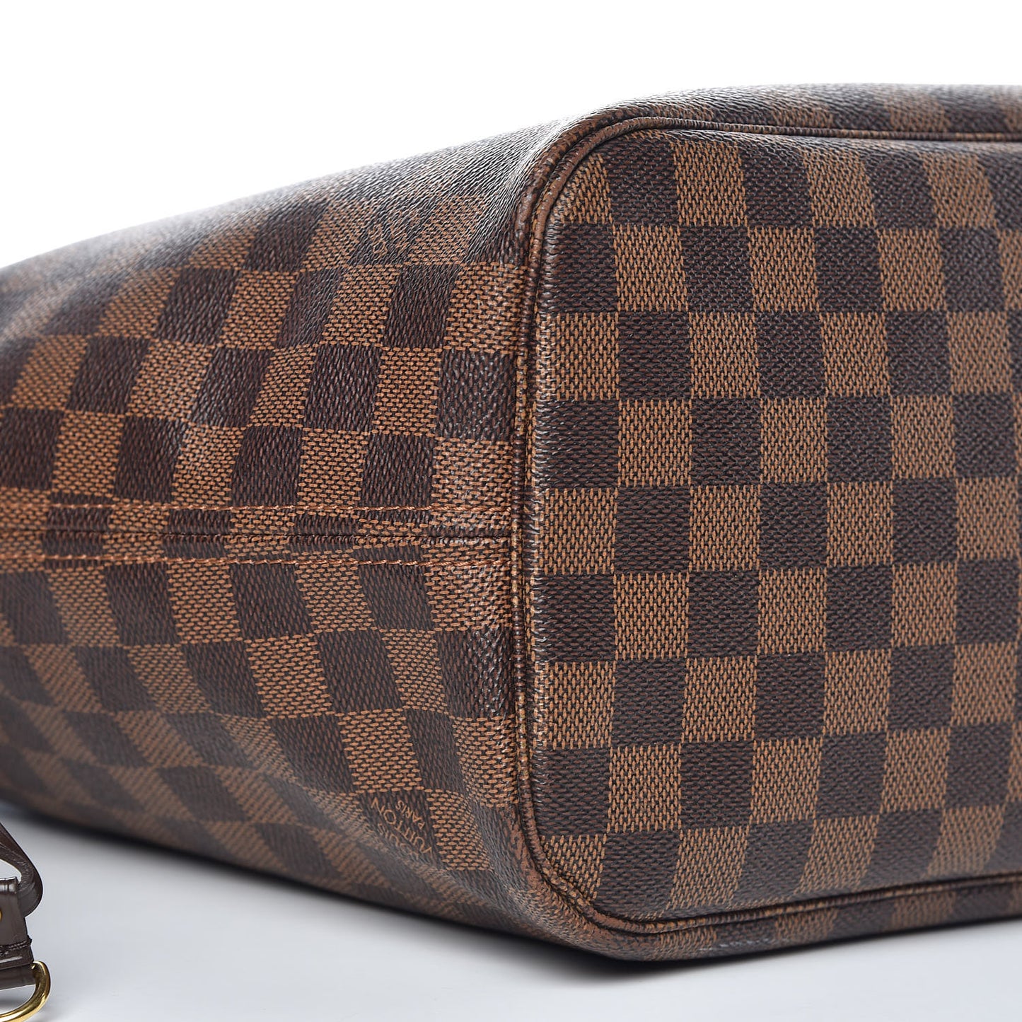 Damier Ebene Neo Neverfull MM Rose Ballerine