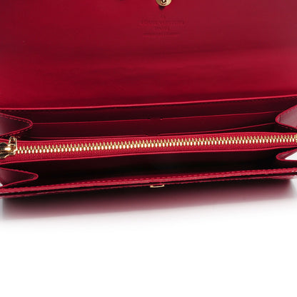 Louis Vuitton Vernis Sarah Wallet Pomme D'Amour 7 of 8