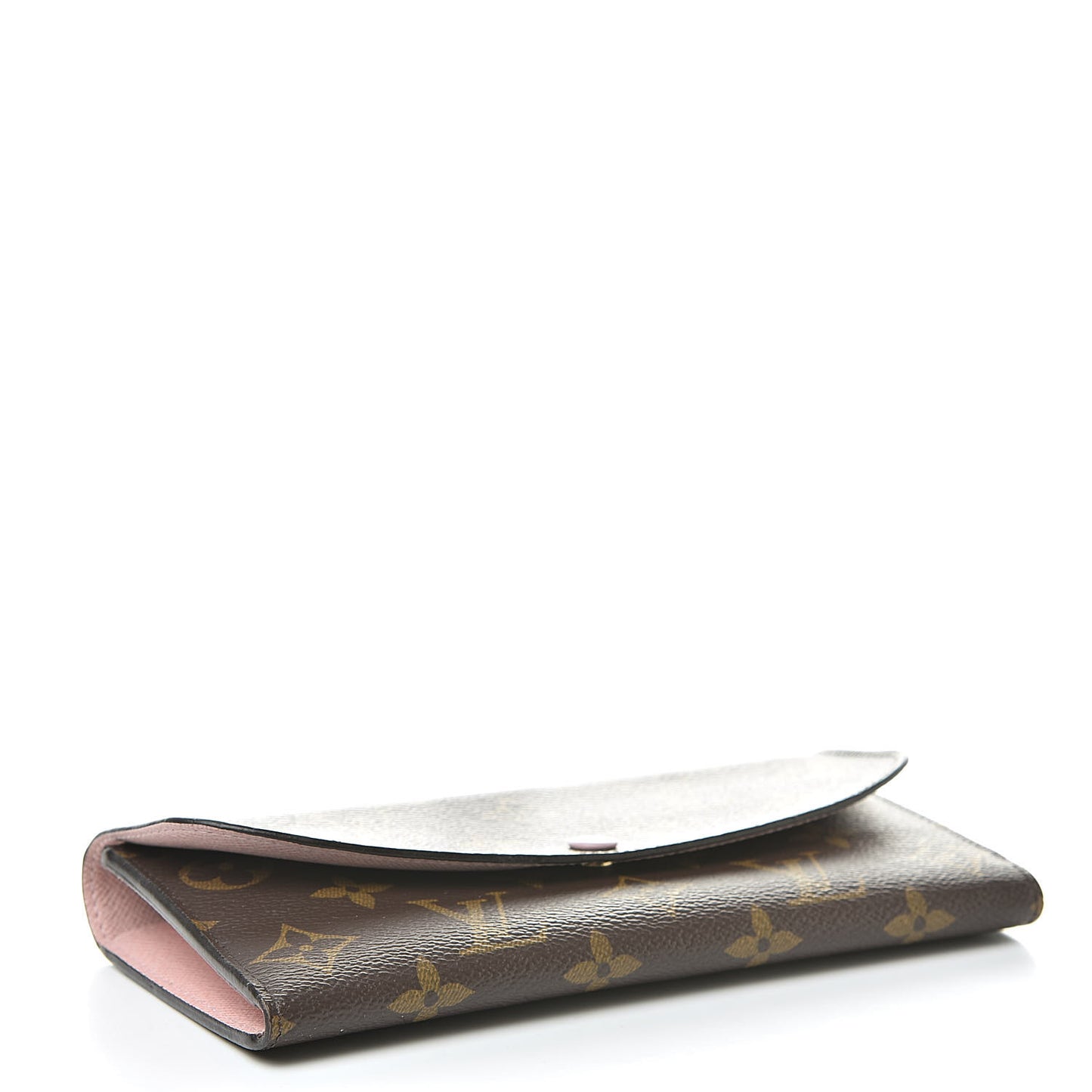 Monogram Emilie Wallet Rose Ballerine