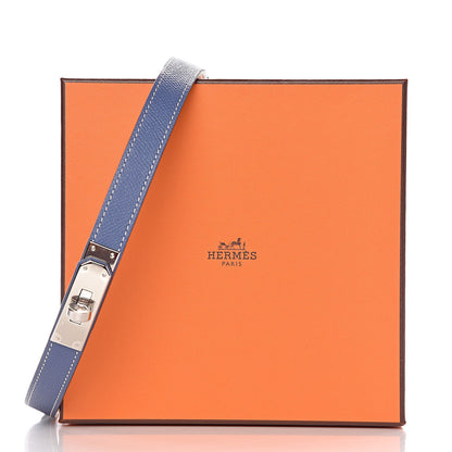 Hermes Epsom Kelly Belt Bleu Brighton 6 of 6