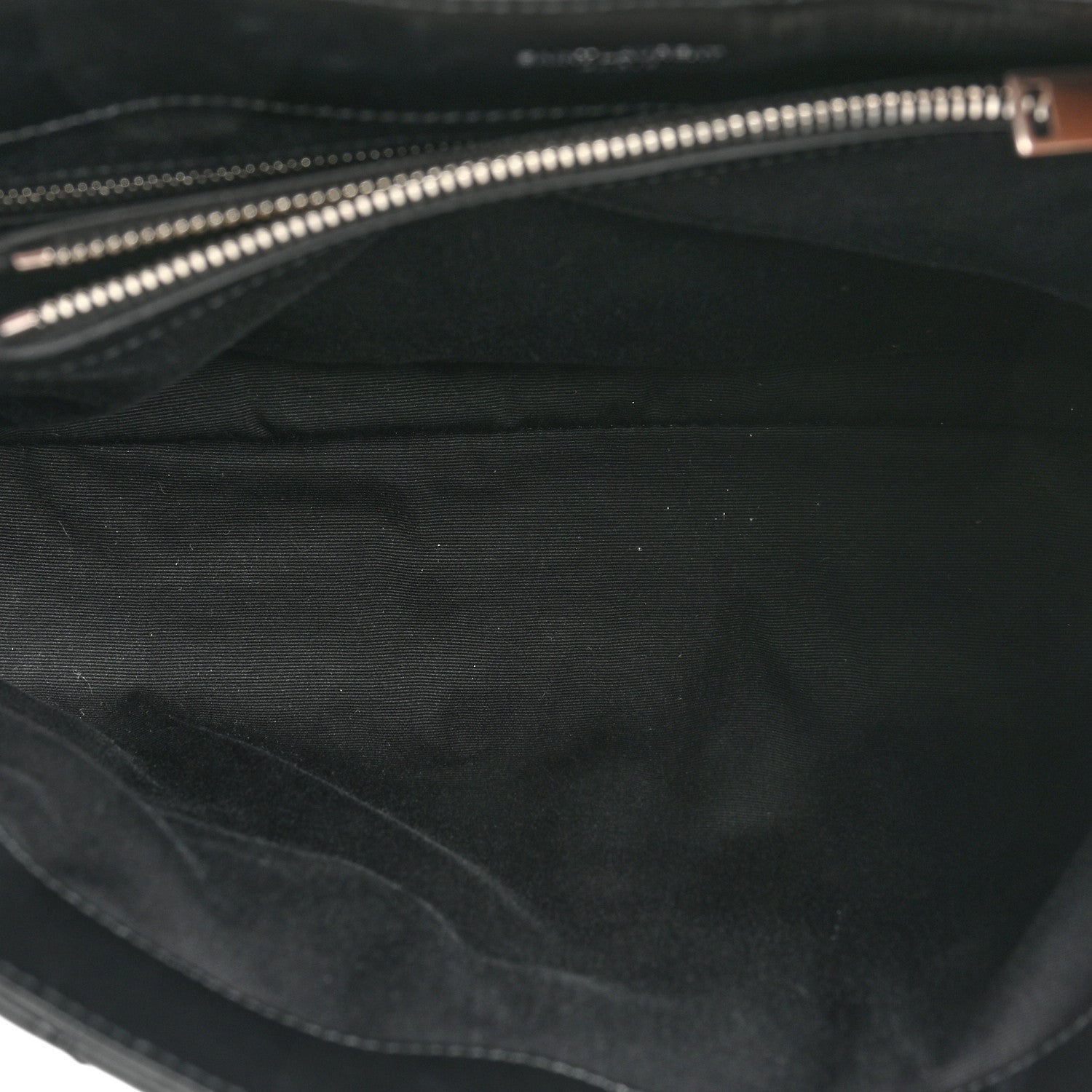 Saint Laurent Calfskin Y Quilted Monogram Medium Loulou Chain Satchel Black 4 of 13