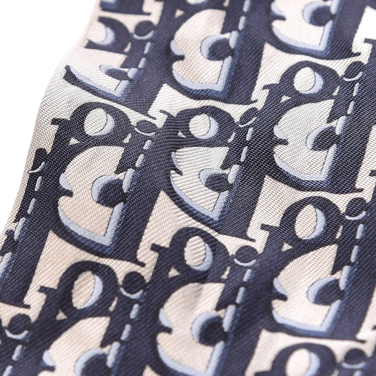 Silk Oblique Mitzah Scarf Blue