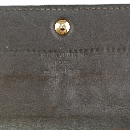 Louis Vuitton Vernis Sarah Wallet Vert Bronze 6 of 6