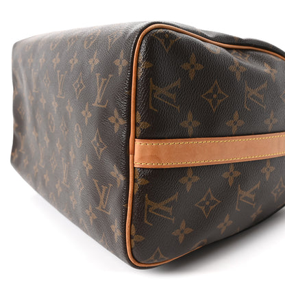 Louis Vuitton Monogram Speedy Bandouliere 30 10 of 10