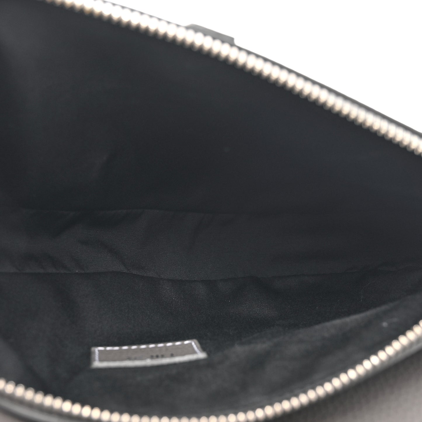 Grained Calfskin Kim Jones Saddle Bag Grey
