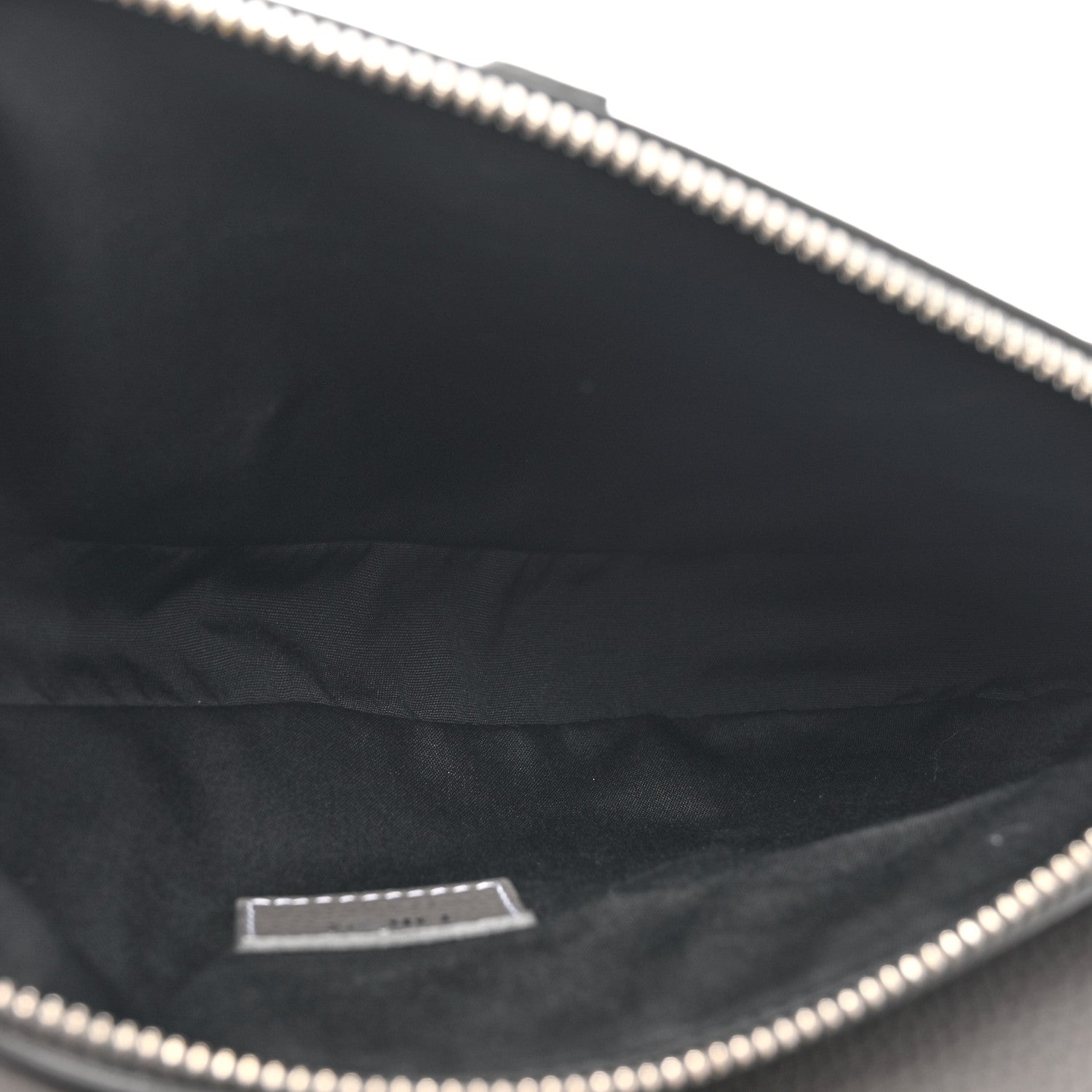 Christian Dior Grained Calfskin Kim Jones Saddle Bag Grey 5 of 14