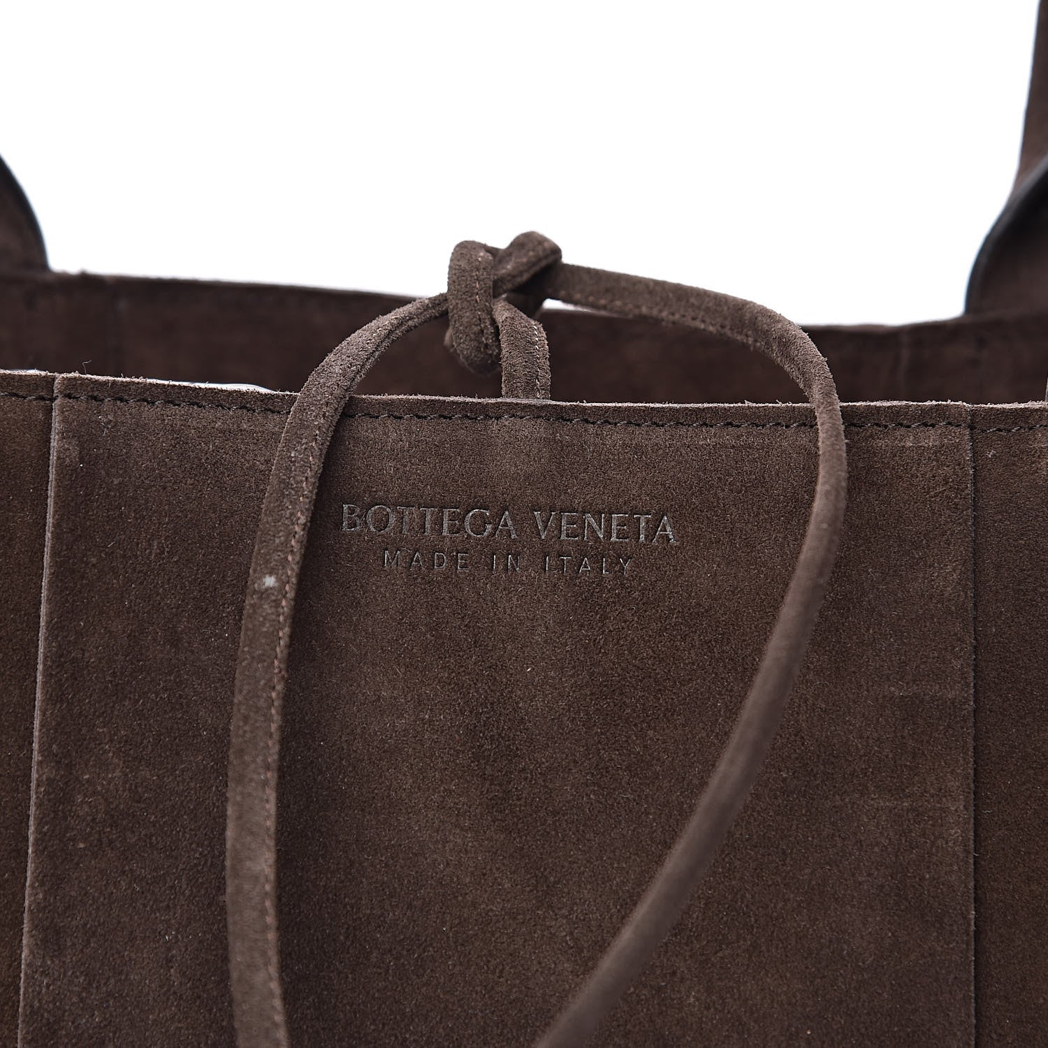 Bottega Veneta Suede Maxi Intrecciato Small Arco Tote Fondente 11 of 11