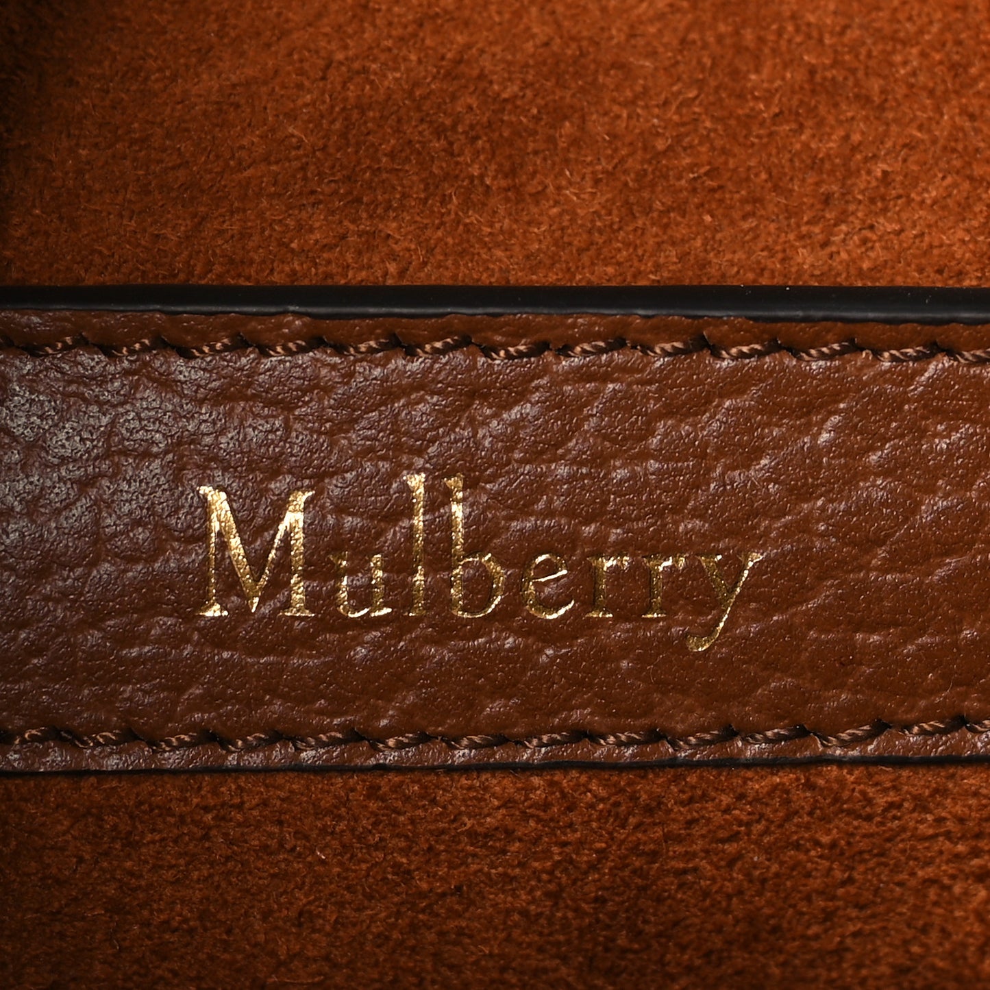 Small Classic Grain Calfskin Small Amberley Satchel Oak