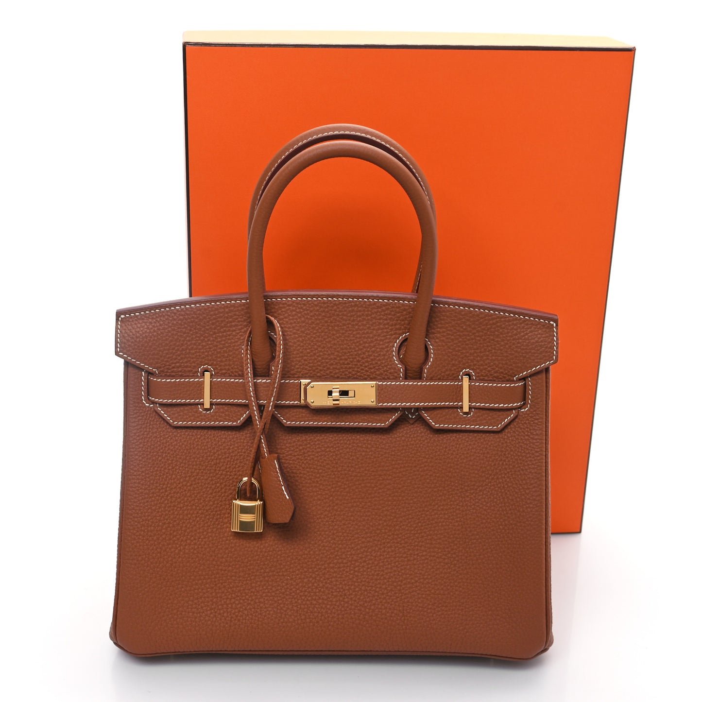 Togo Birkin 30 Gold