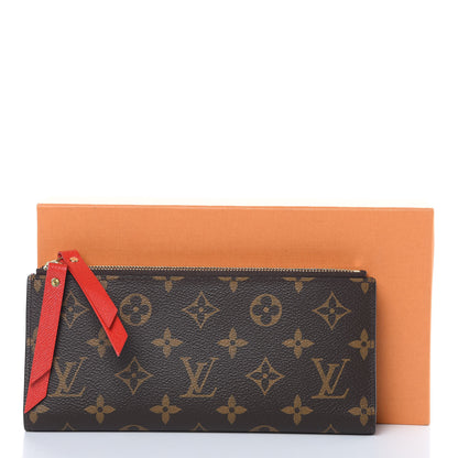 Louis Vuitton Monogram Adele Wallet Coquelicot 13 of 13