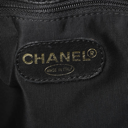 Chanel Caviar Large CC Shoulder Bag Black 6 of 7