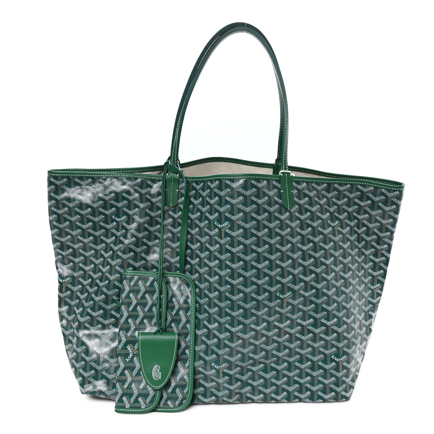 Goyard Goyardine Saint Louis GM Green 2 of 10