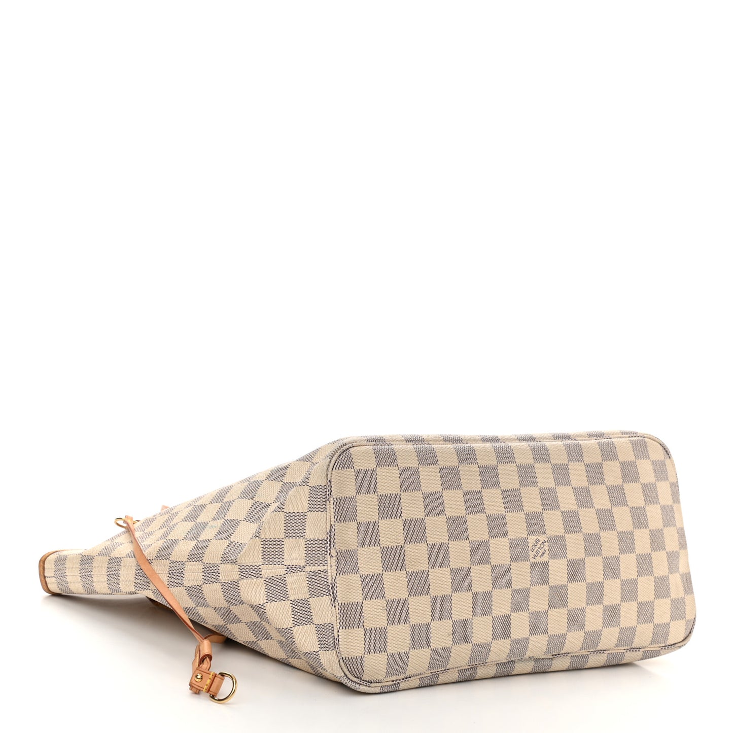 Damier Azur Neo Neverfull MM Rose Ballerine