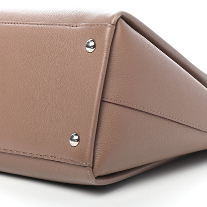 Louis Vuitton Calfskin Lockmeto Taupe Glace 6 of 8