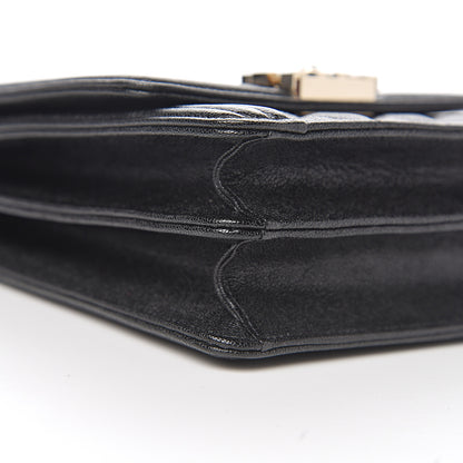 Chanel Caviar Quilted North South Boy Flap Black 6 of 9